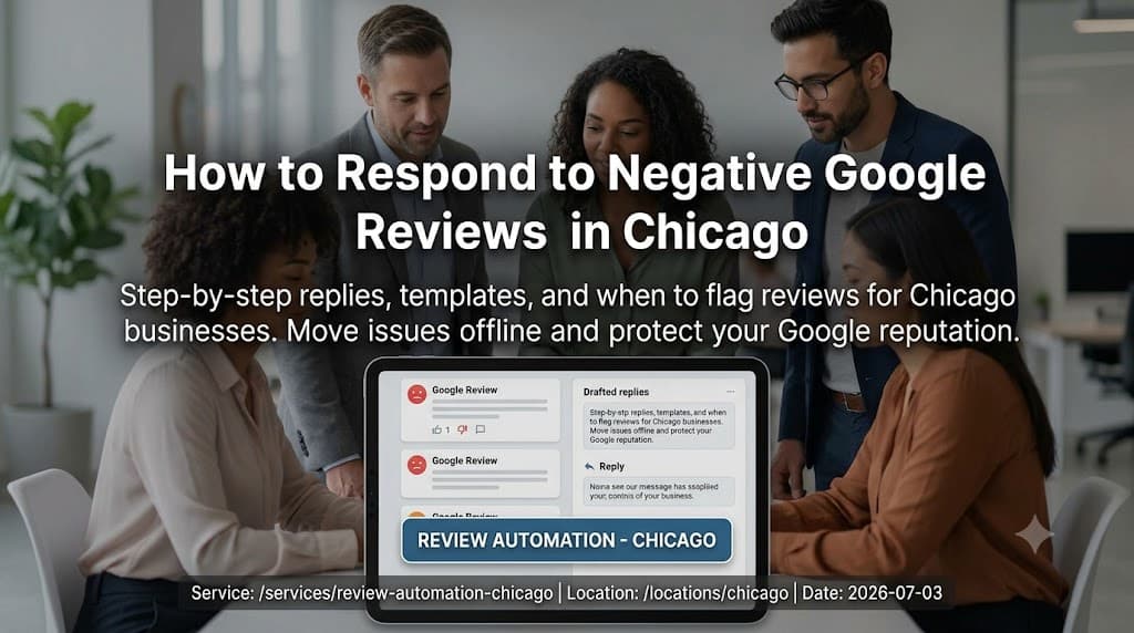 How to Respond to Negative Google Reviews in Chicago
